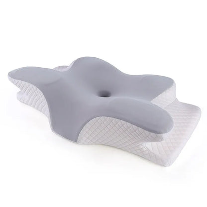 Butterfly Shaped Memory Foam Neck Pillow - Ultimate Cervical Support for Pain Relief and Relaxation