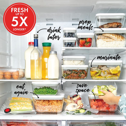Premium Large Airtight Glass Food Storage Container for Fresh Meal Prep