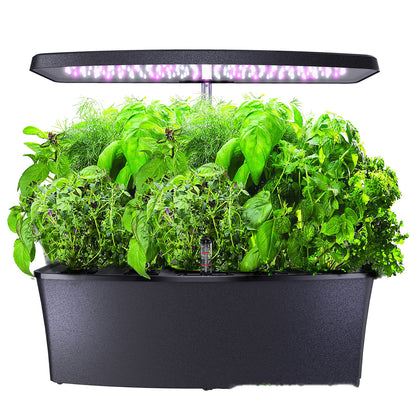 Revolutionize Your Indoor Gardening with the Ultimate 12-Hole Smart Planter and Grow Light System