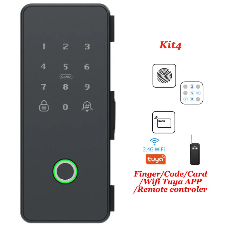 Advanced Biometric Smart Door Lock with Keypad - Secure Your Home with Fingerprint Technology!