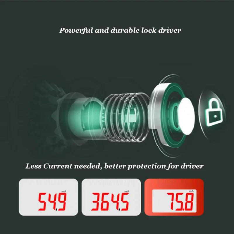 Advanced Biometric Smart Door Lock with Keypad - Secure Your Home with Fingerprint Technology!