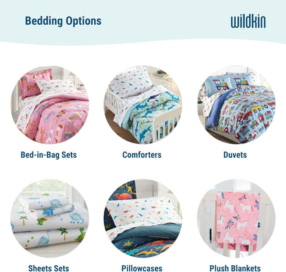 Dinosaur Land Kids Cotton Toddler Comforter Set - Soft, Lightweight, Perfect for Standard Crib Mattresses