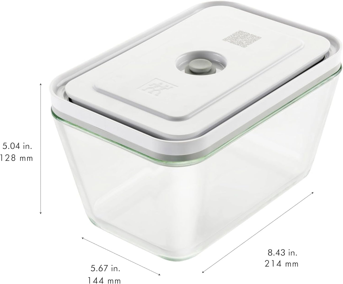 Premium Large Airtight Glass Food Storage Container for Fresh Meal Prep