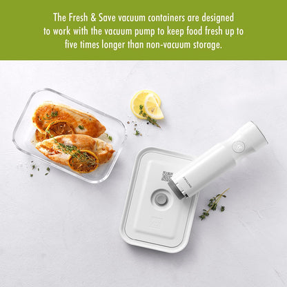 Premium Large Airtight Glass Food Storage Container for Fresh Meal Prep
