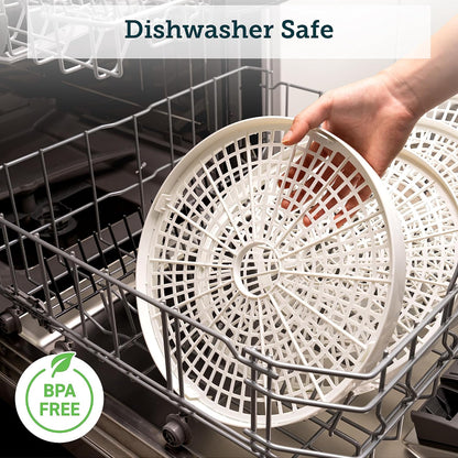 Premium Food Dehydrator with 5 BPA-Free Trays, Adjustable 165°F Temperature Control, 350W Power